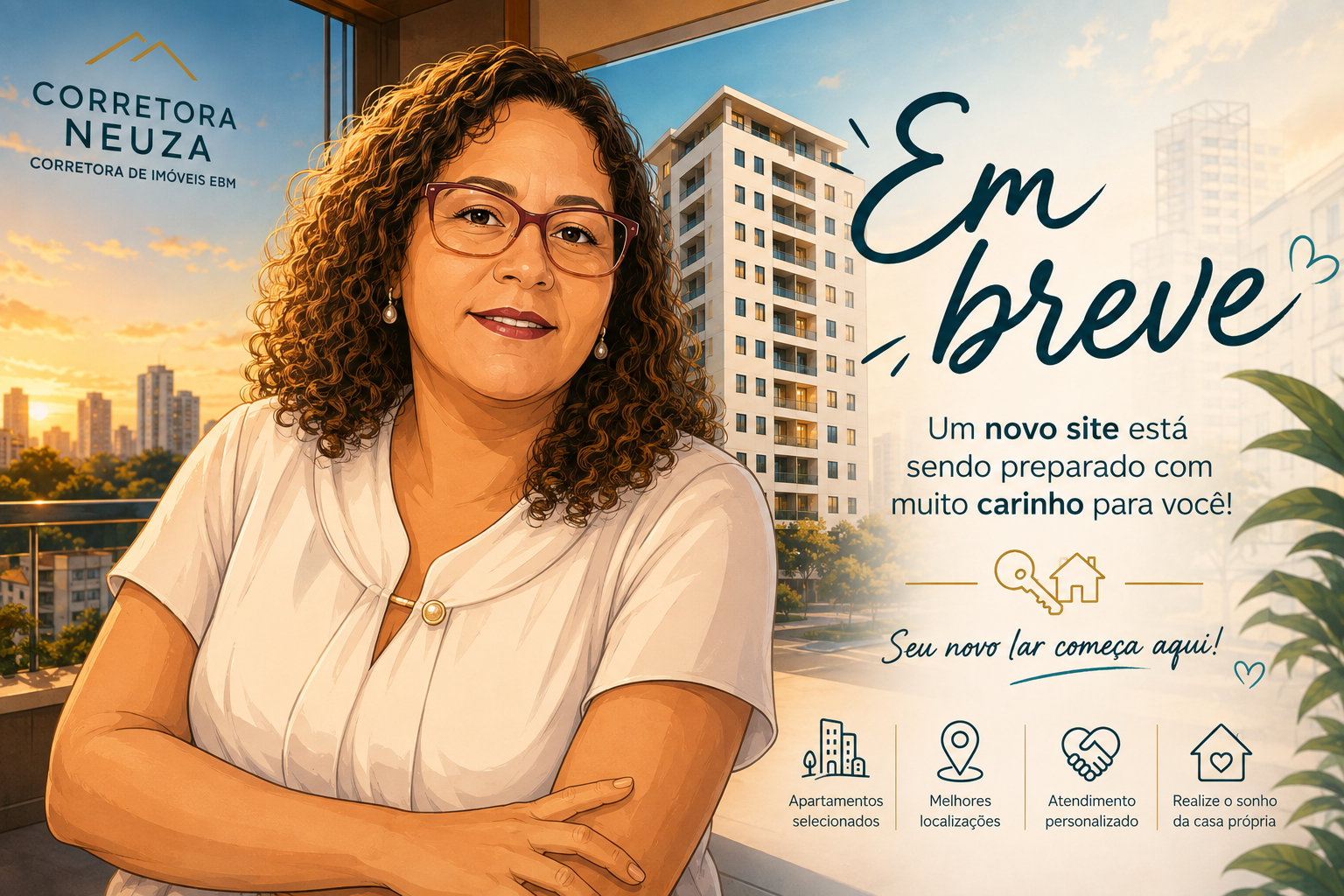 Em Breve - Corretora Neuza